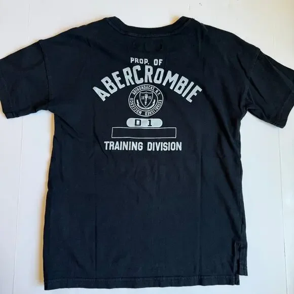 Abercrombie Kids Black Graphic Tee Bundle 7/8 - Picture 10 of 13